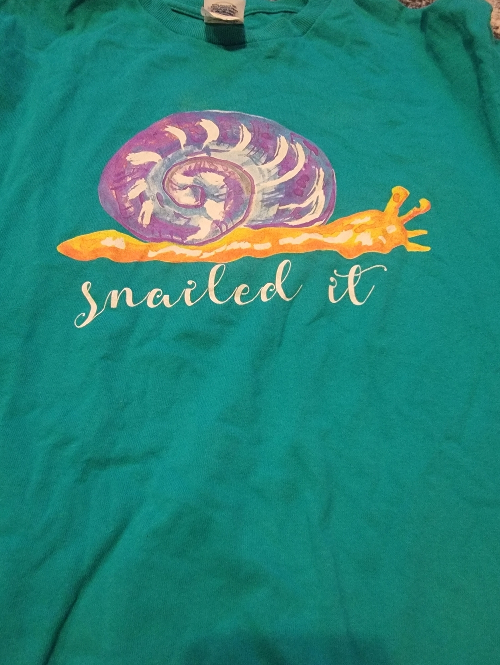 Vintage 90s Snail Tshirt